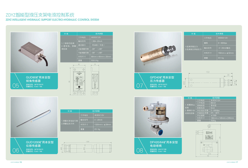 防爆流量計、礦用流量傳感器
